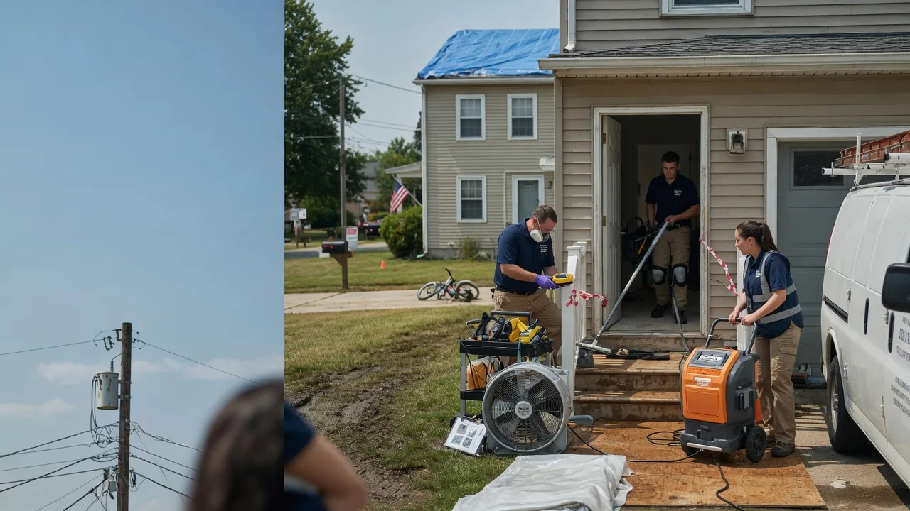 Water Damage Repair in Washington, IN near me